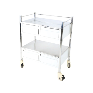 Medicine Trolley With Four Drawers