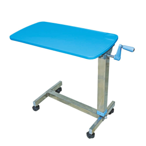 Over Bed Table Mayo's type S.S. (Adjustable height with Gear Handle)