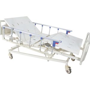 Hospital ICU Bed Electric 5 Function with Collapsible Railing