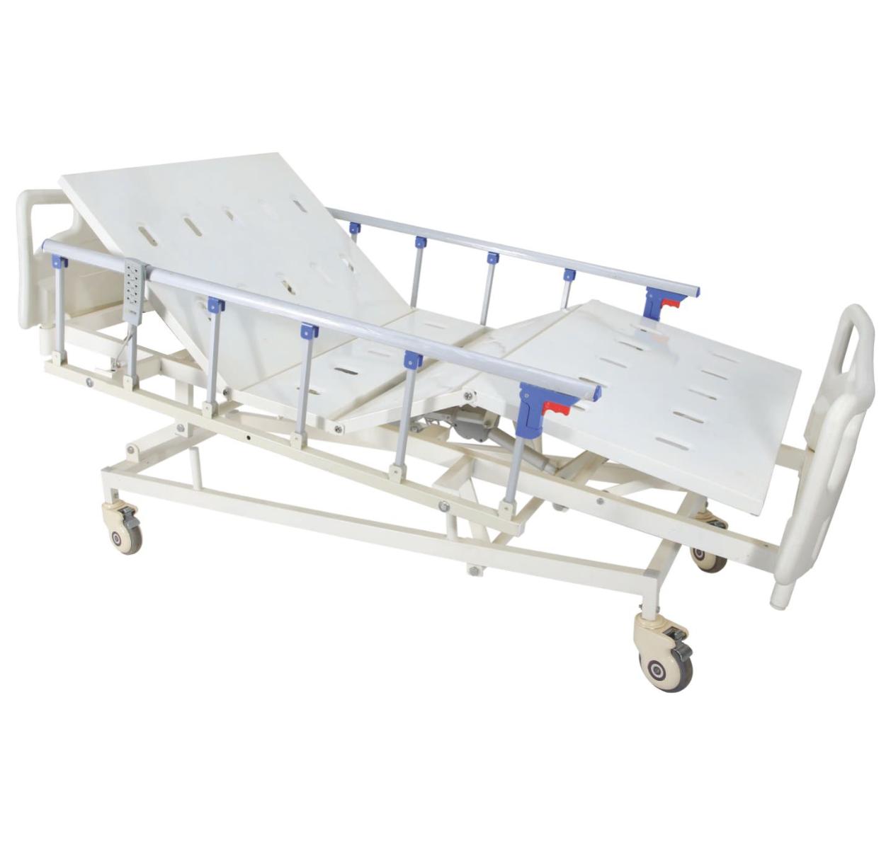 Hospital ICU Bed Electric 5 Function with Collapsible Railing